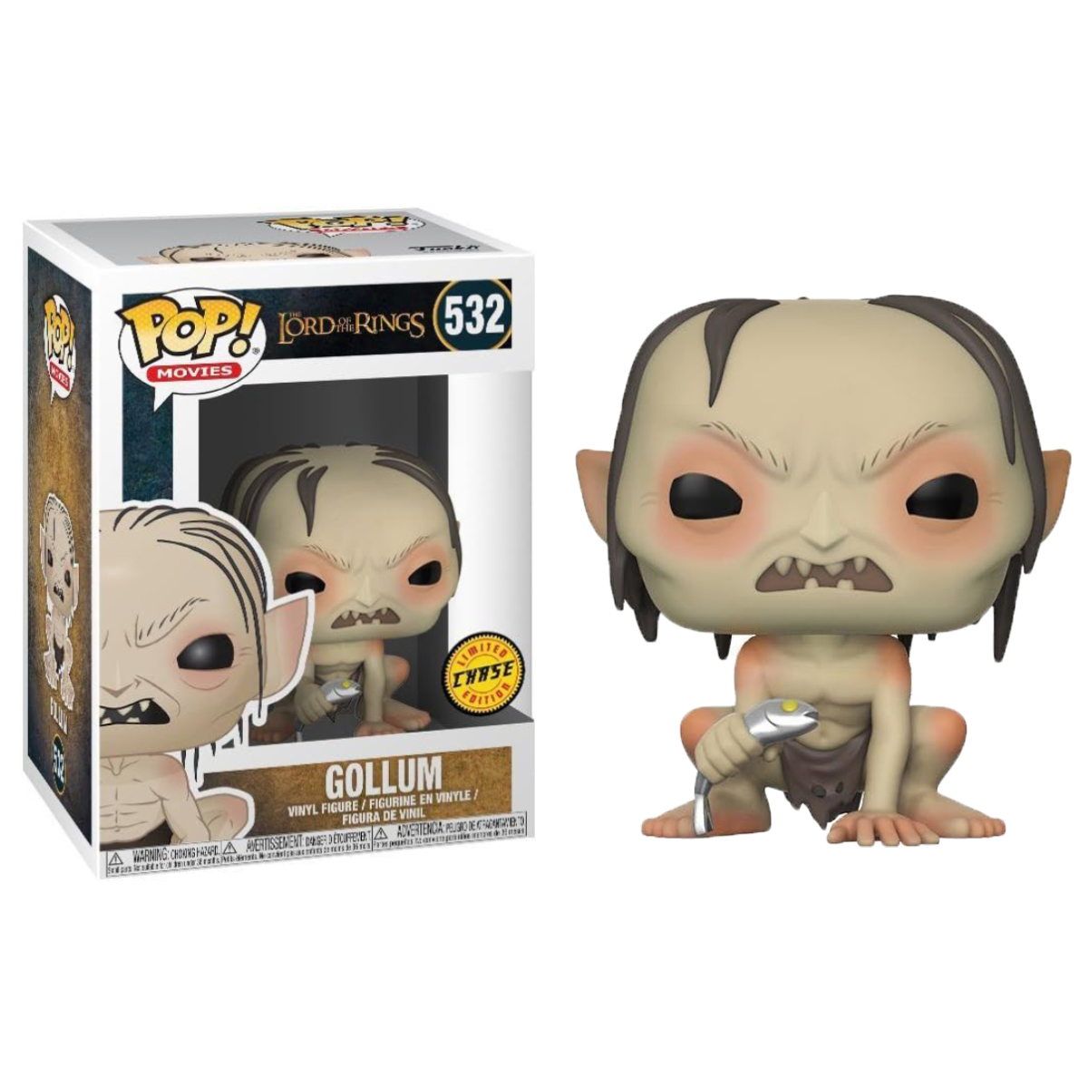 Колекційна фігурка Funko POP Володар кілець - Gollum для фанатів фентезі — превʼю 10