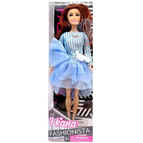 Лялька "Fashionista" 28 см (БЛАКИТНА) — превʼю 1