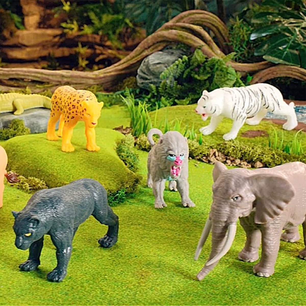 Стретч-іграшка тварина Legend of animals Максі Хижаки джунглів — превʼю 11
