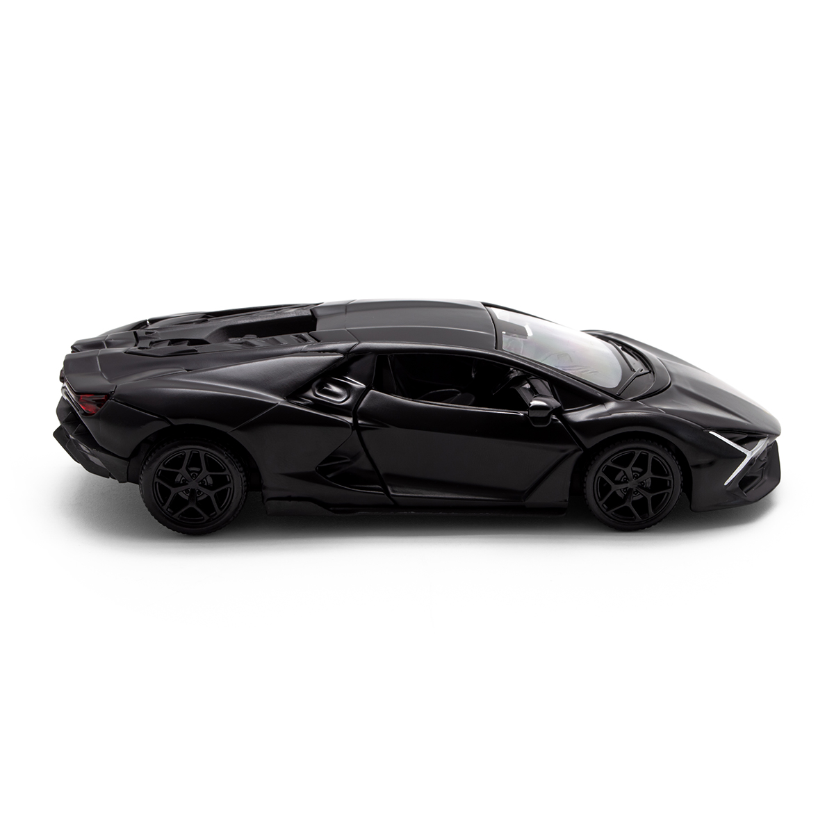 Автомодель Lamborghini Revuelto Techno Drive металева 1:39 Матова чорна — превʼю 27