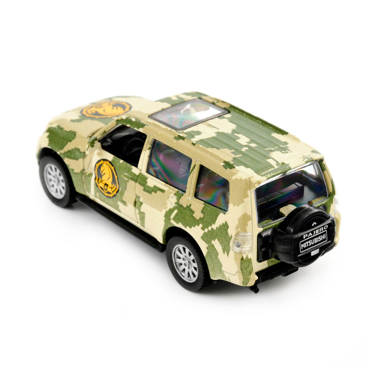 Автомодель Mitsubishi Pajero 4WD Turbo 47 ОМБр Шеврони Героїв 1:43 — превʼю 26