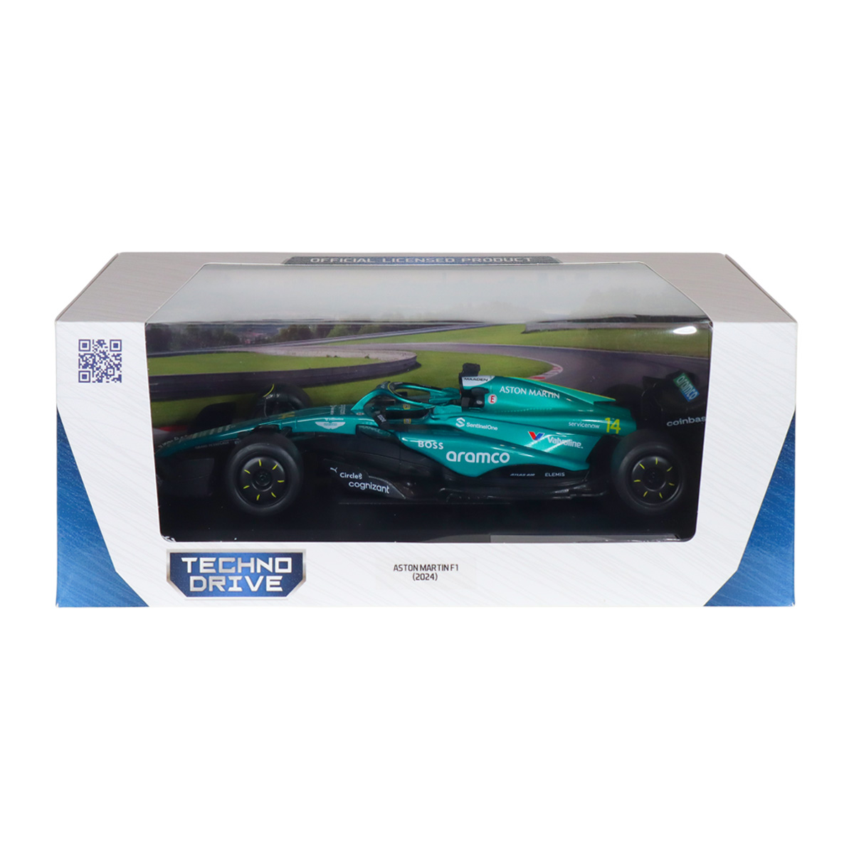 Автомодель Aston Martin F1 2024 Techno Drive 1:18 Бірюзова — превʼю 22