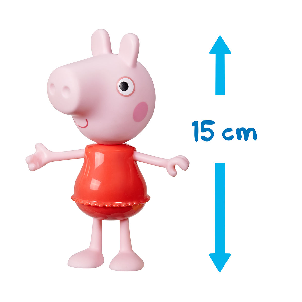 Ігровий набір дитячий Peppa Figurines Одягни Пеппу 15 см з аксесуарами — превʼю 14