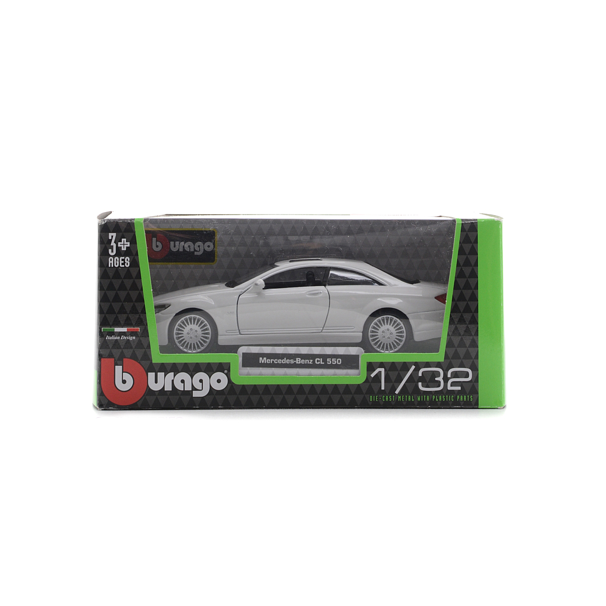 Автомодель Mercedes-Benz CL-550 Bburago Street Fire 1:32 металева — превʼю 14
