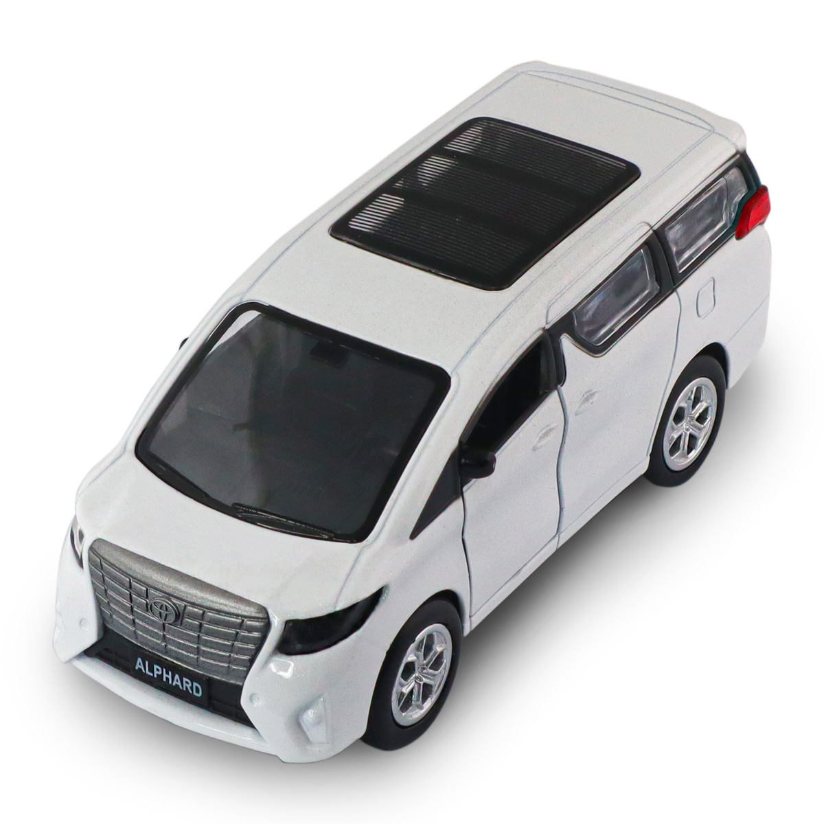 Автомодель Toyota Alphard Techno Drive 1:40 Біла металева — превʼю 16