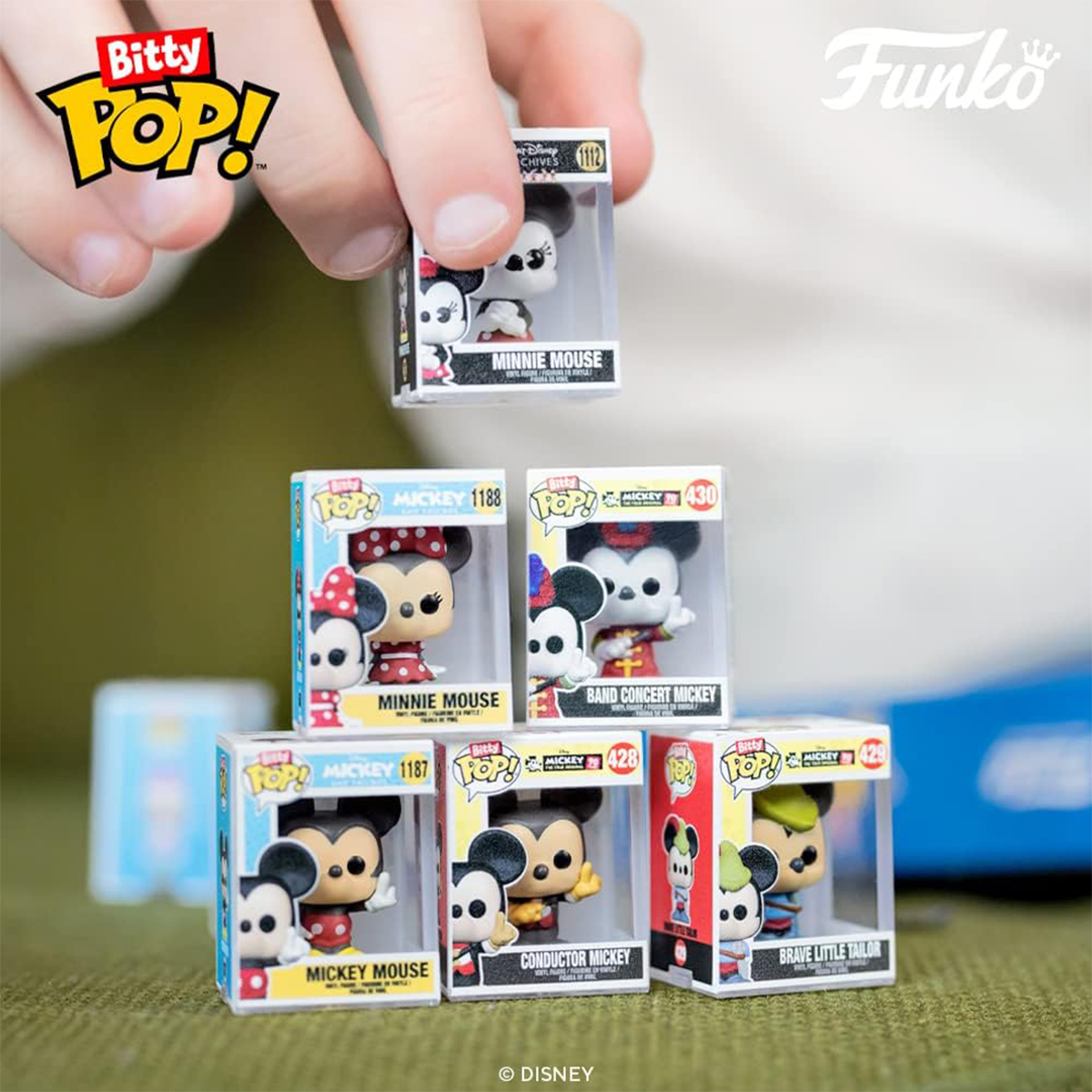 Набір фігурок Funko Bitty Pop — Disney Series 1 — 2,5 см в асортименті — превʼю 12
