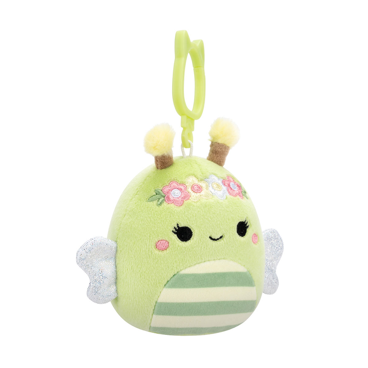 М'яка іграшка на кліпсі Squishmallows – Бджілка Сібіл (Sunny the Bee) – 9 см — превʼю 13