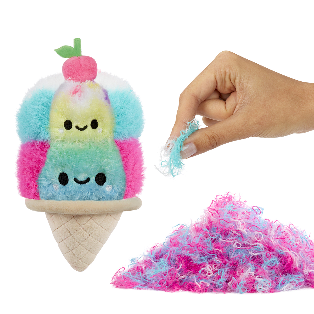 М'яка іграшка-антистрес Fluffie Stuffiez – Морозиво (Ice Cream) – Small Plush — превʼю 13