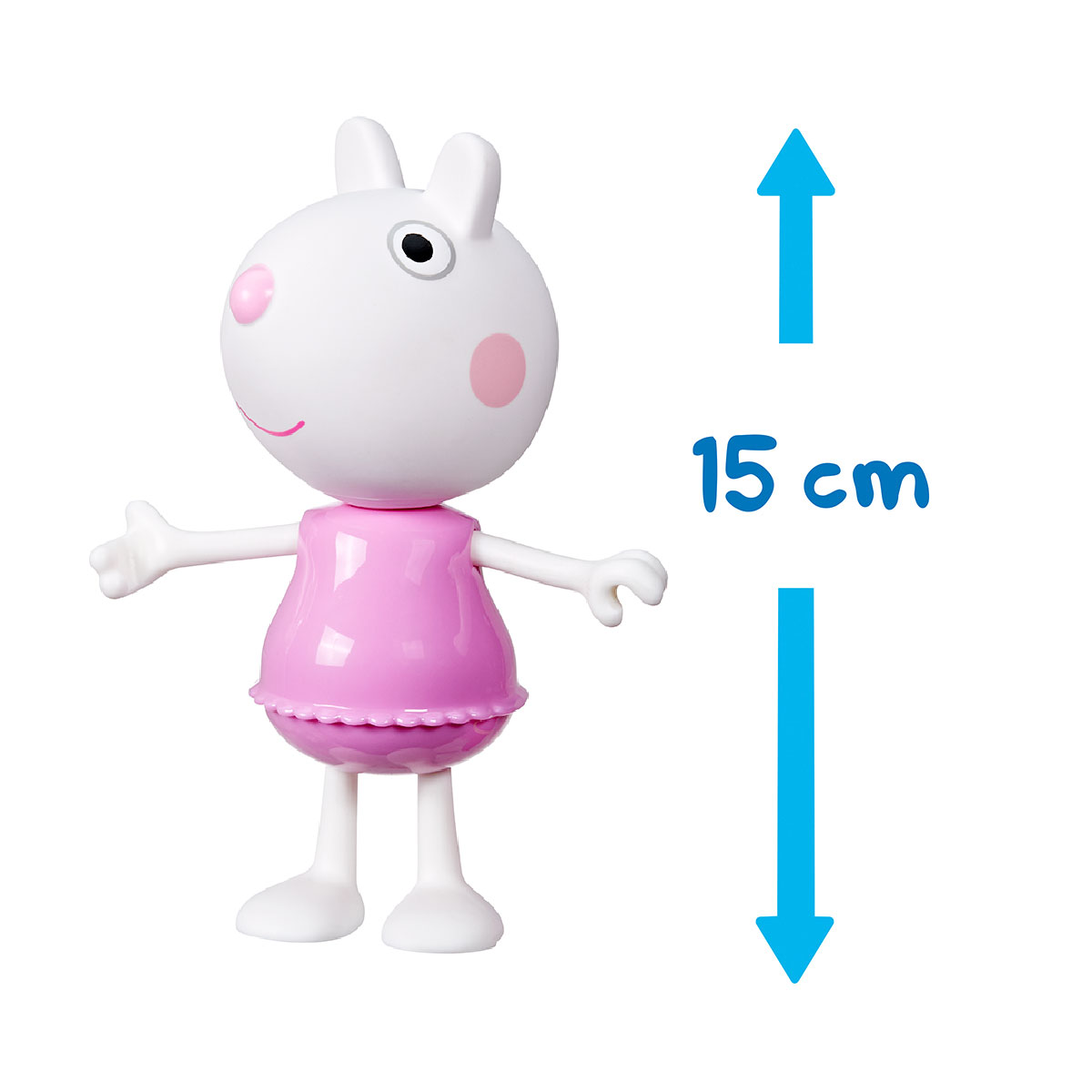 Ігровий набір дитячий Peppa Figurines Одягни Сюзі 15 см з аксесуарами — превʼю 14