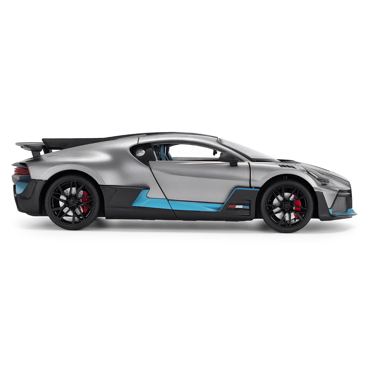 Автомодель Techno Drive Bugatti Divo металева 1:18 Сіра — превʼю 28