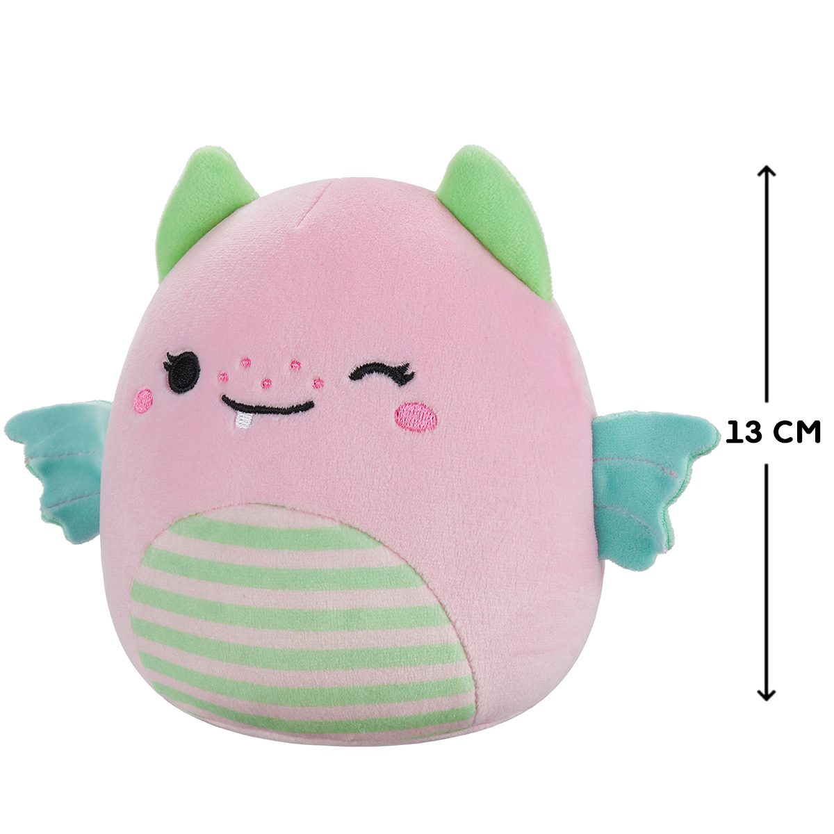 М'яка іграшка Squishmallows – Рожевий Дино (Pink Dino) – 13 см — превʼю 9
