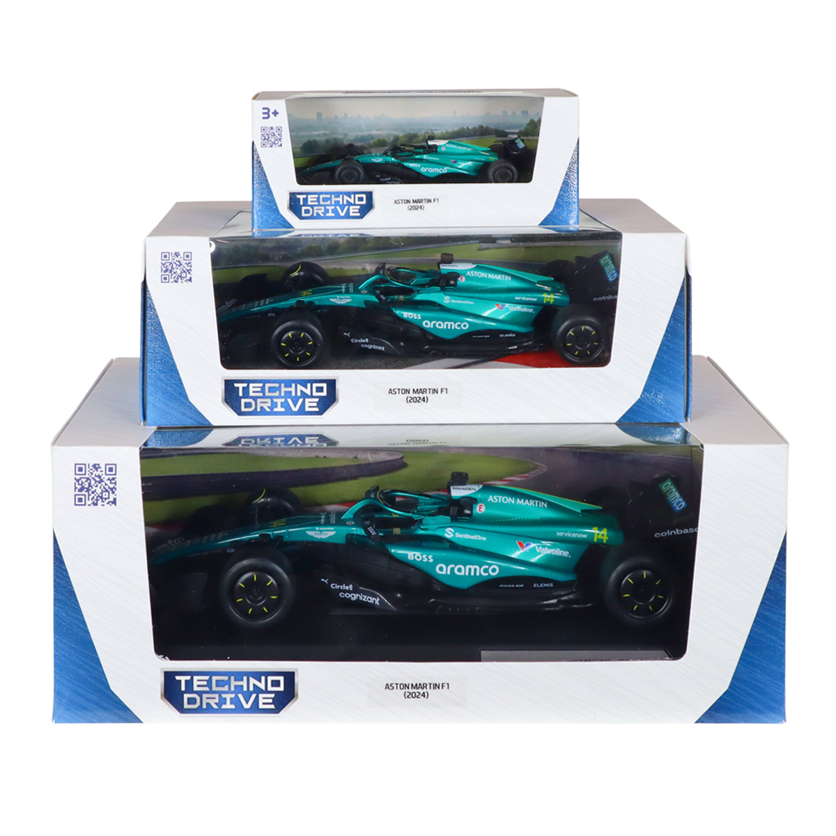 Автомодель Aston Martin F1 2024 Techno Drive 1:18 Бірюзова — превʼю 19