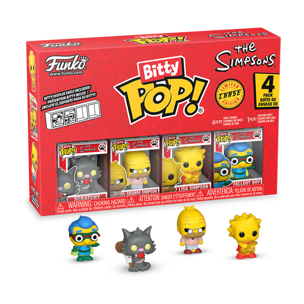 Фігурки Funko Bitty Pop — Сверблячка (Itchy) — 2,5 см в асортименті — превʼю 4