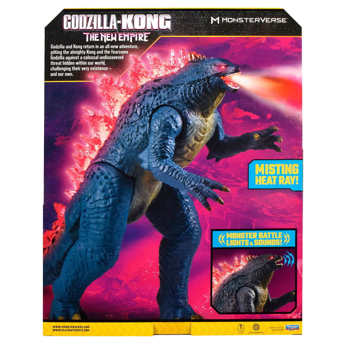 Фігурка Godzilla x Kong МегаҐодзілла делюкс зі світлом та звуком — превʼю 18