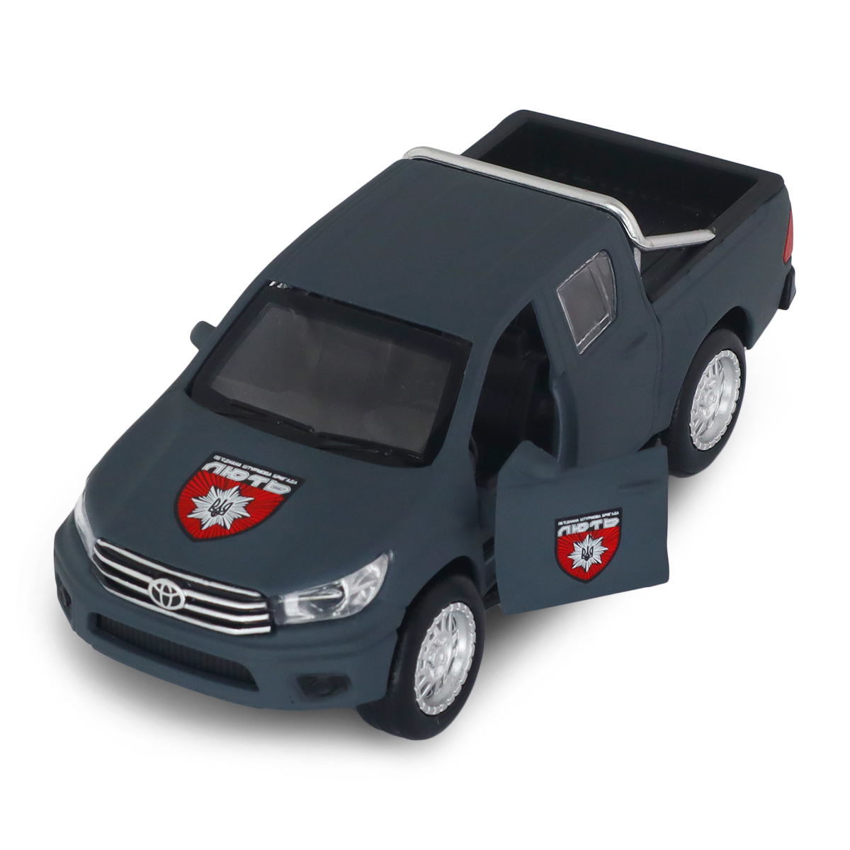 Колекційна автомодель Toyota Hilux ОШБр Лють TechnoDrive 1:40 — превʼю 30