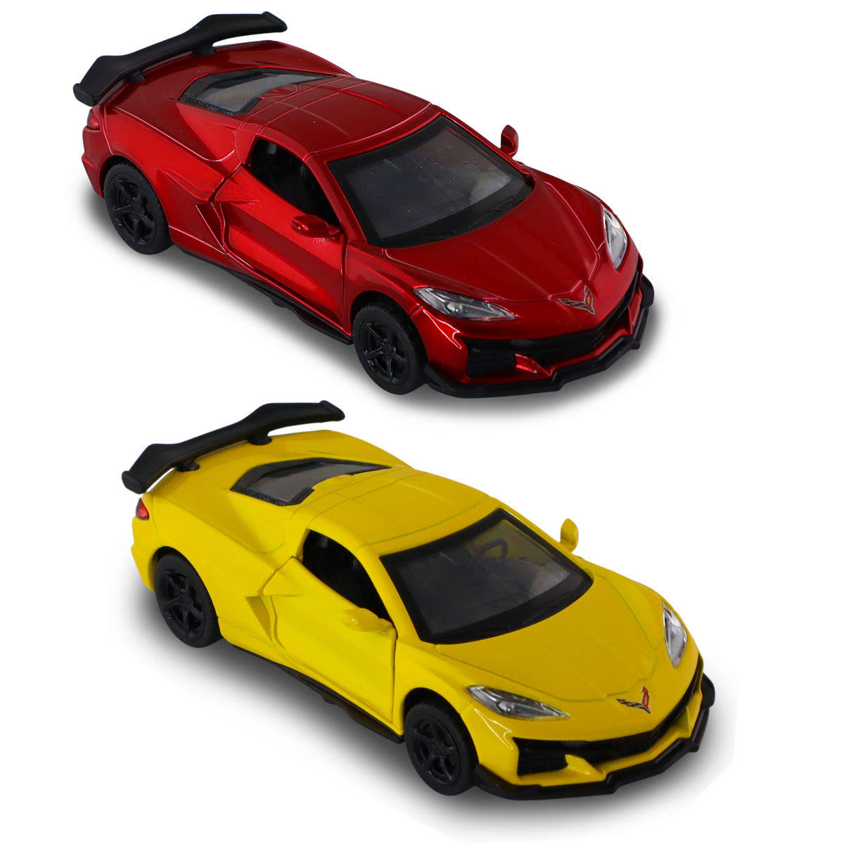 Автомодель Chevrolet Corvette C8 Z06 2024 Techno Drive 1:40 металева — превʼю 30