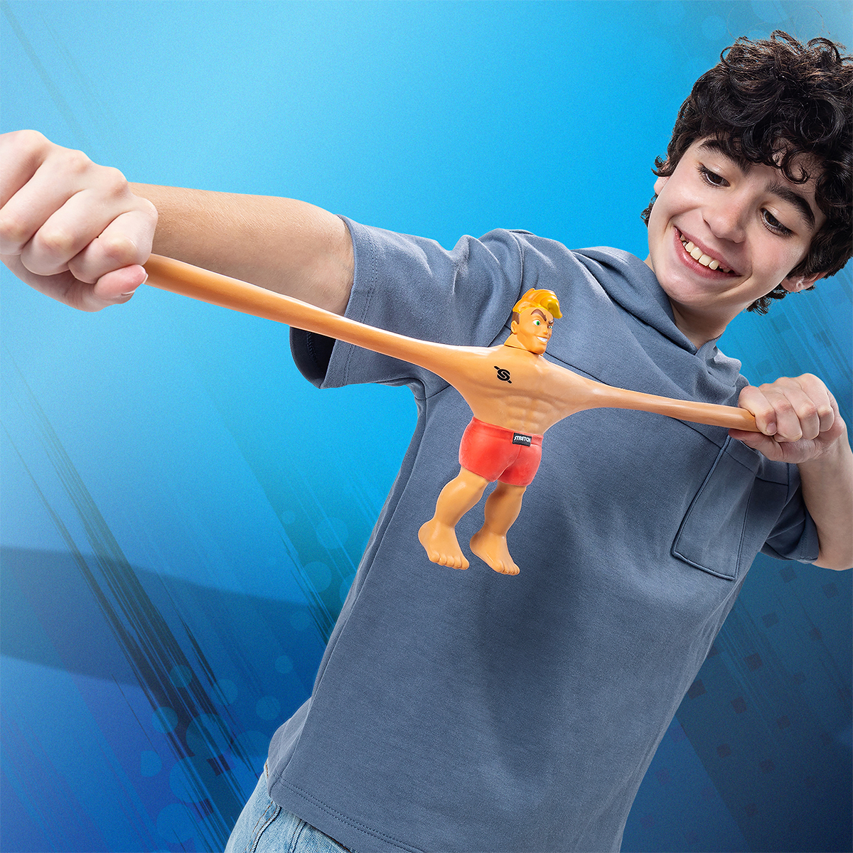 Стретч-іграшка Боєць Стронг серії Stretch Armstrong для хлопчиків та дівчаток — превʼю 12