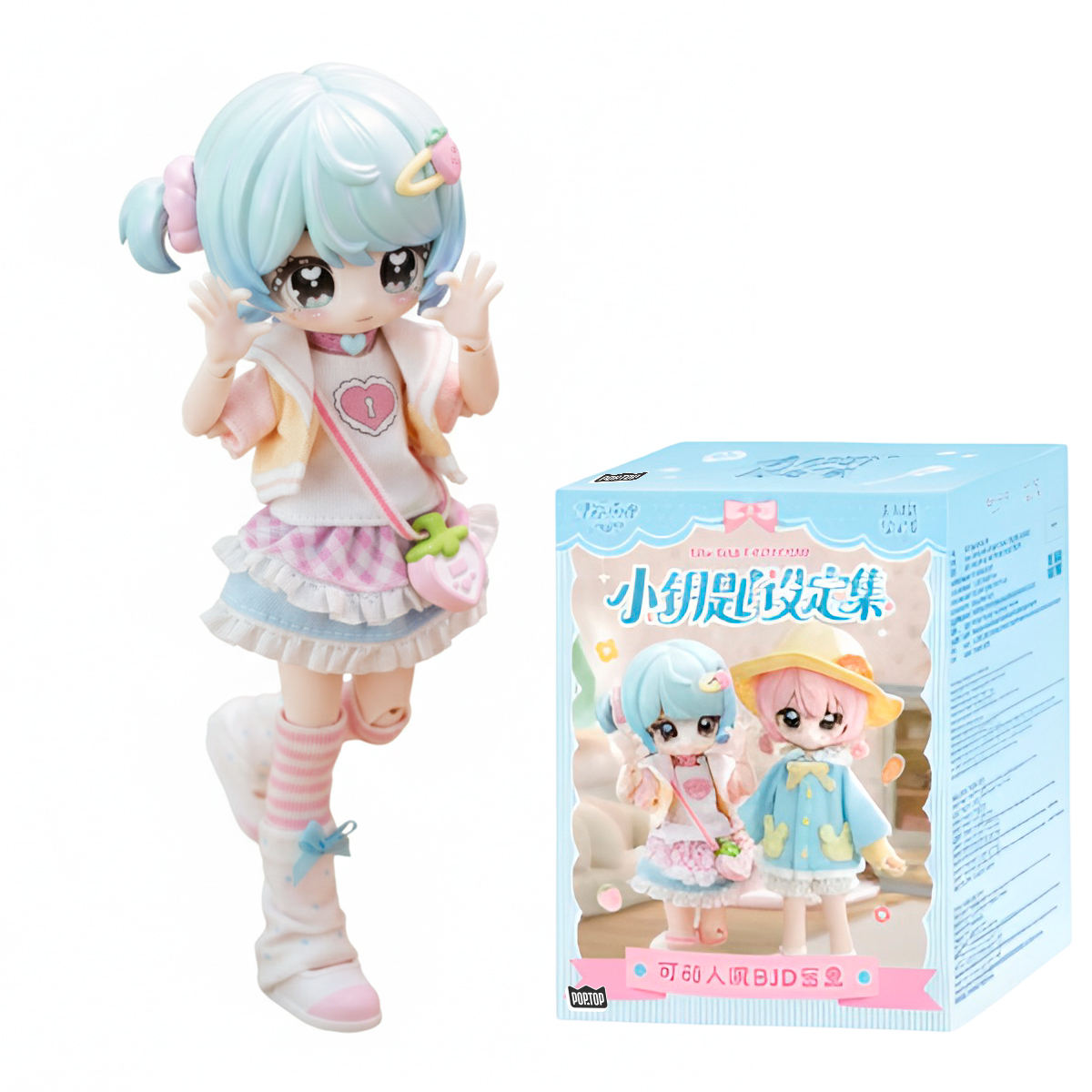 Шарнірна лялька BJD POP TOP JOTOYS Ключик щастя 17 см з аксесуарами — превʼю 14