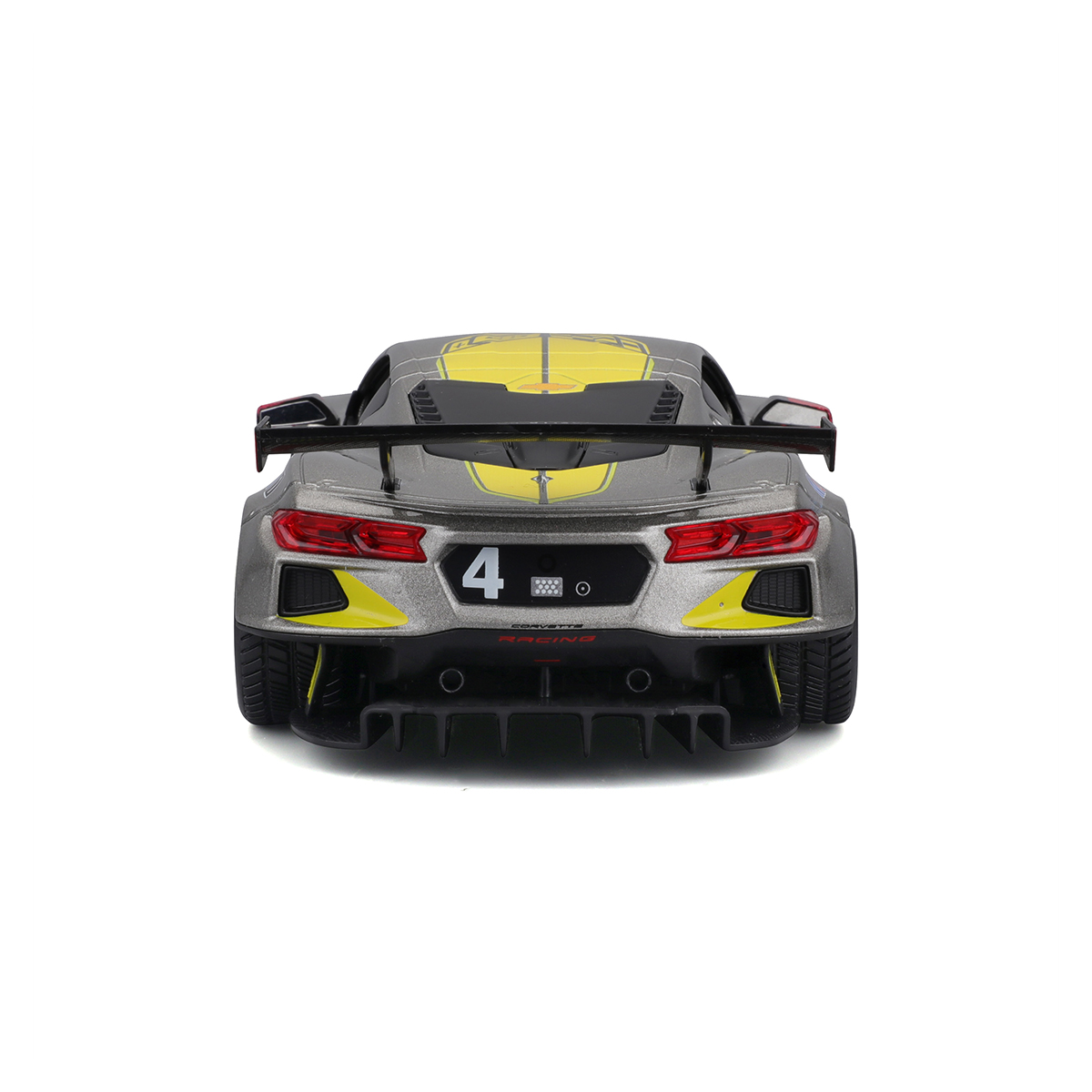 Автомодель Bburago Chevrolet Corvette C8.R 1:24 Сіра — превʼю 15