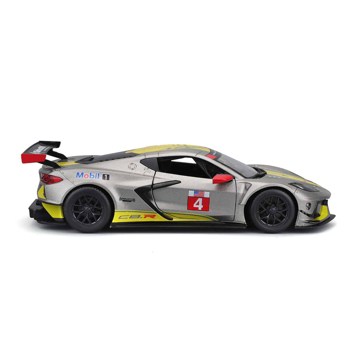 Автомодель Bburago Chevrolet Corvette C8.R 1:24 Сіра — превʼю 16