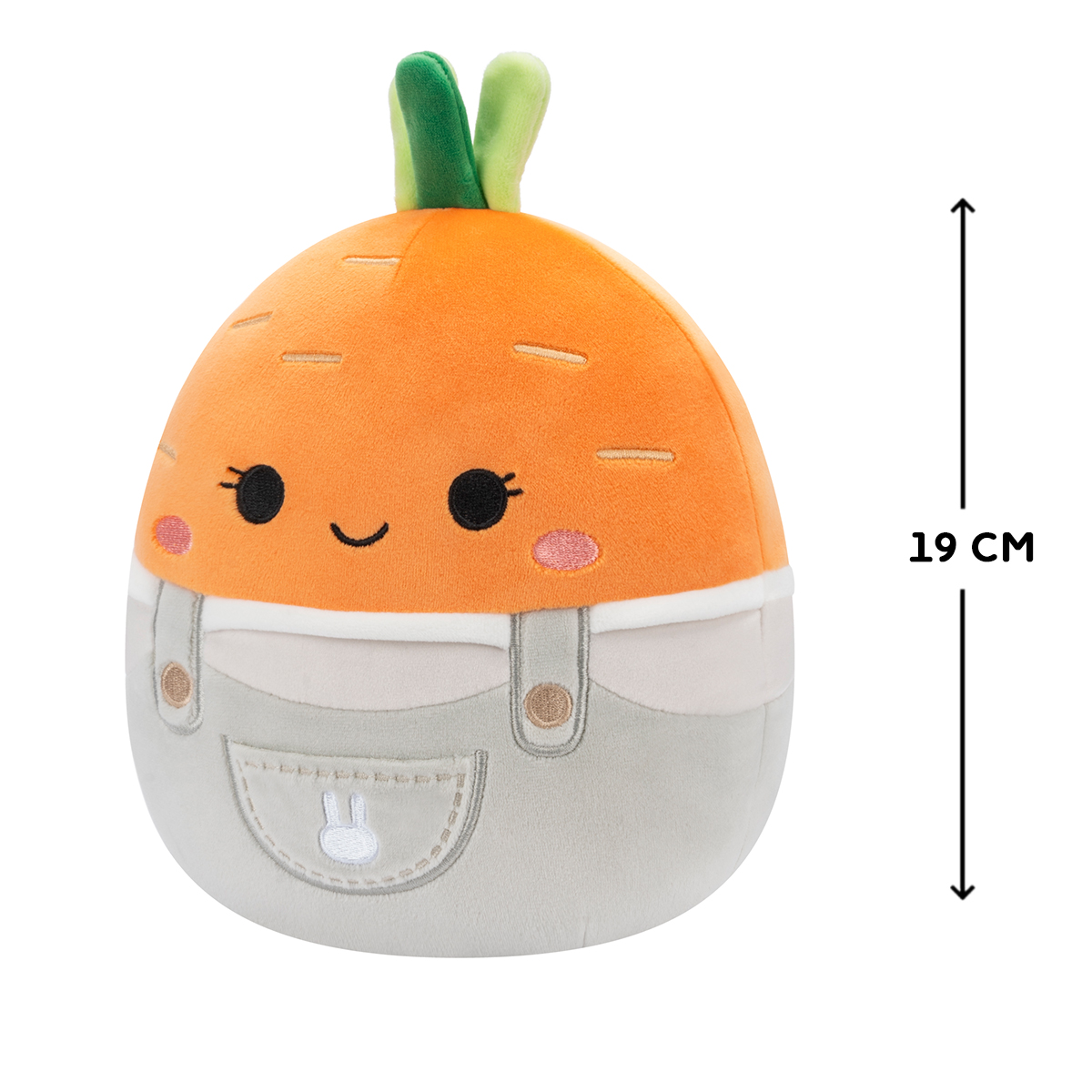 М'яка іграшка Squishmallows – Морквинка Кароліна (Carina) – 19 см — превʼю 6