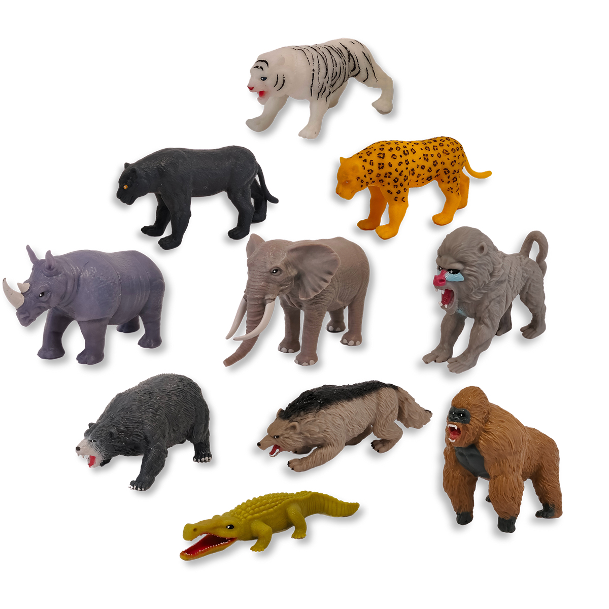 Стретч-іграшка тварина Legend of animals Максі Хижаки джунглів — превʼю 9