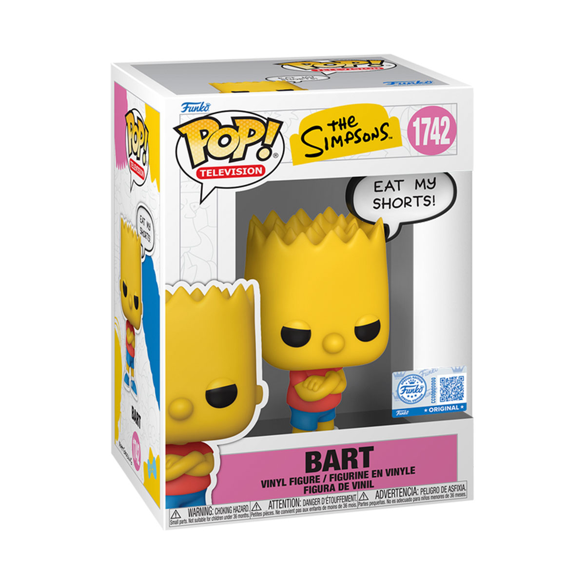 Ігрова фігурка Funko POP The Simpsons Bart колекційна мульт-герой Жовтий — превʼю 3