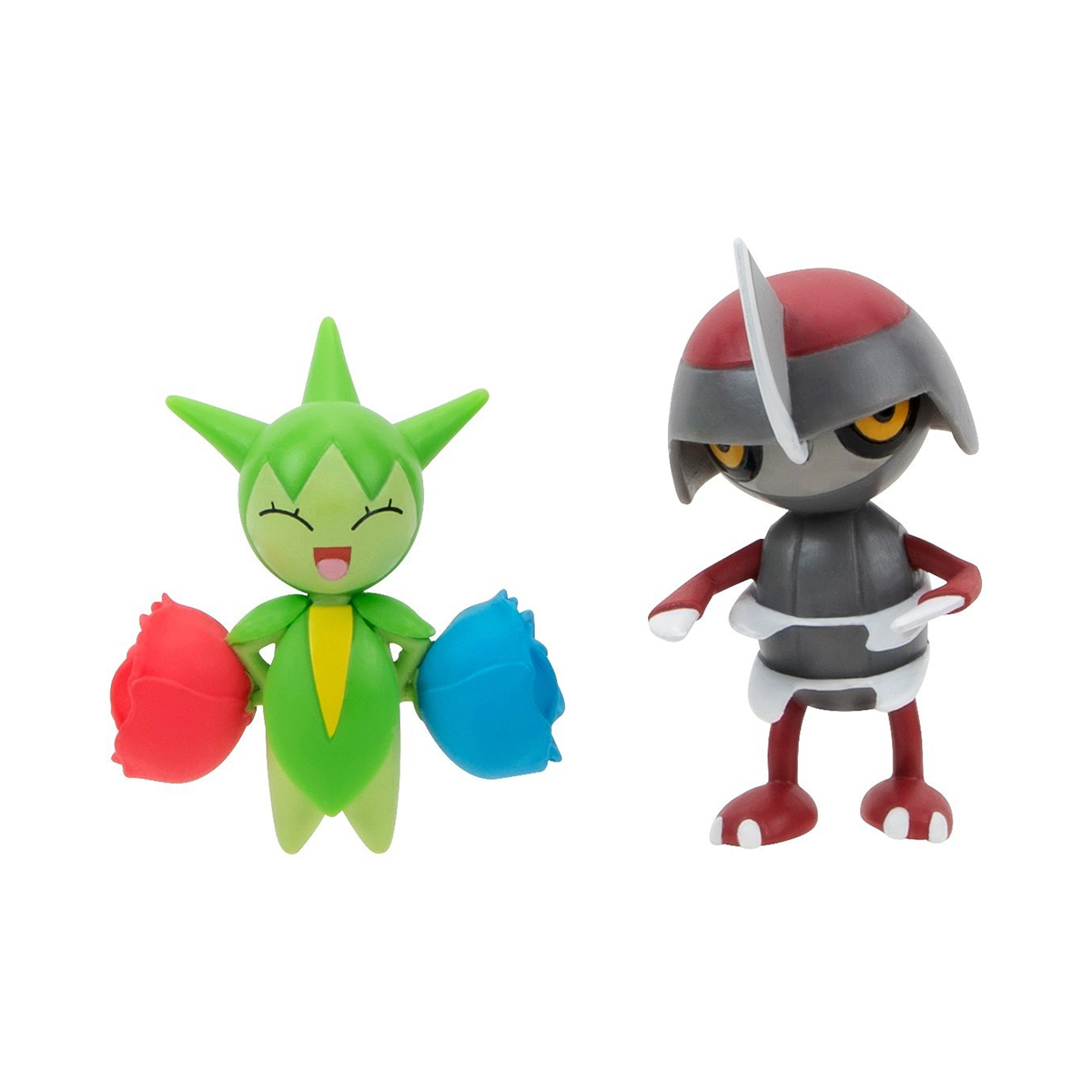 Набір ігрових фігурок Pokemon W15 Пон'ярд і Розелія 2 шт — превʼю 4