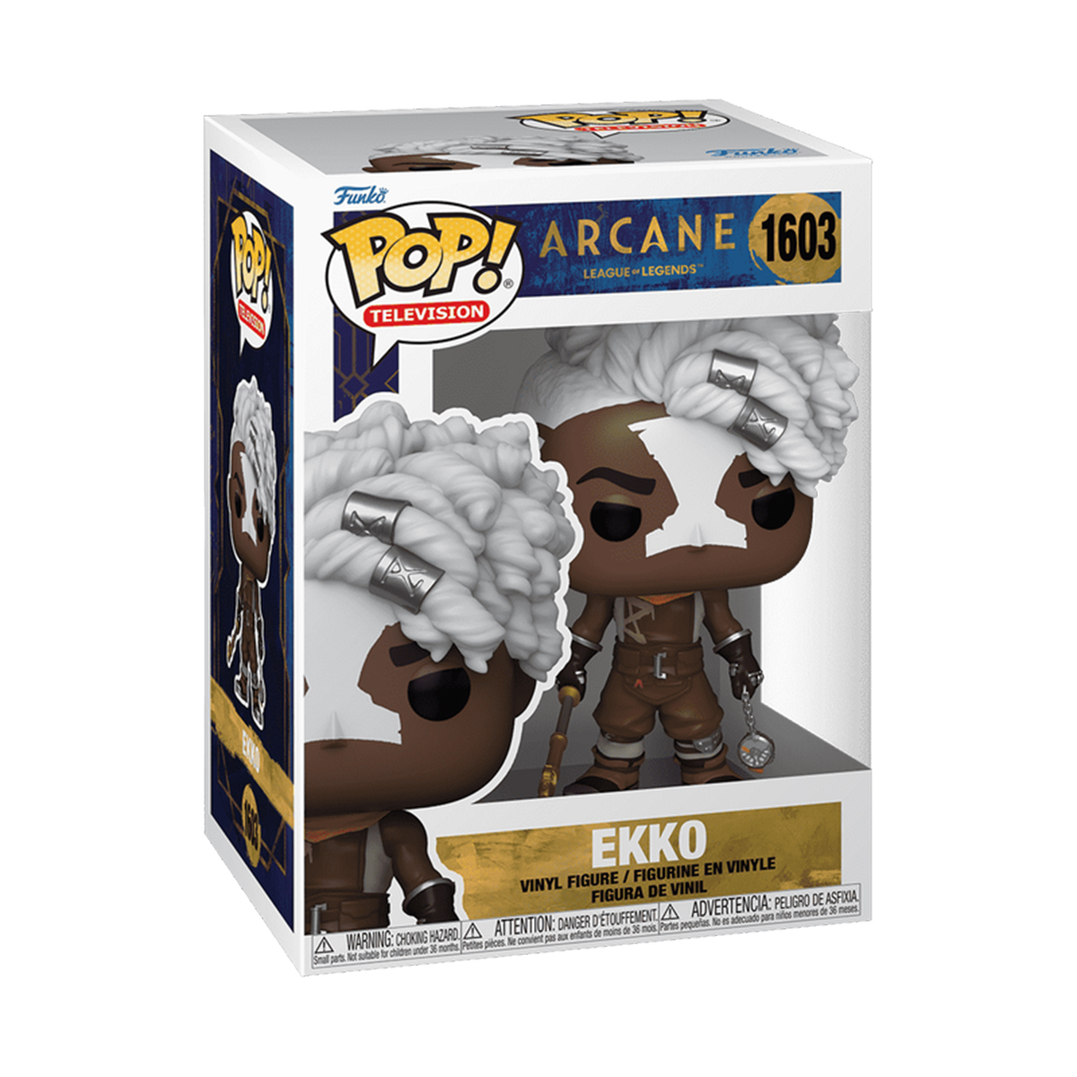 Ігрова фігурка Колекційна Funko POP Arcane Ekko - Аркейн Екко Різноколірний — превʼю 3