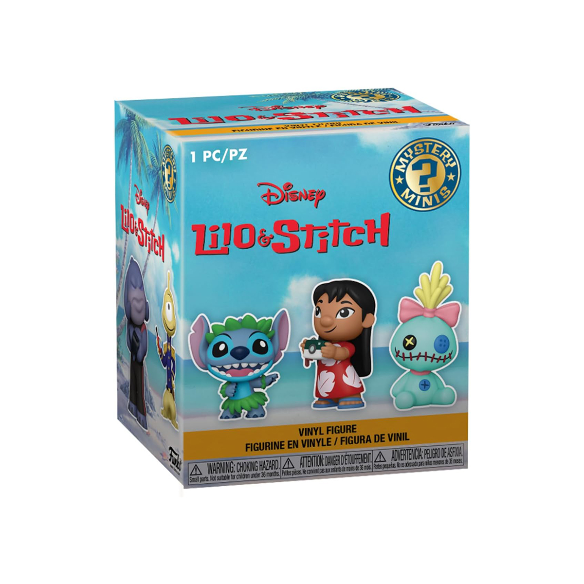 Колекційна ігрова фігурка Funko Mystery Minis Lilo and Stitch - Ліло та Стіч — превʼю 6