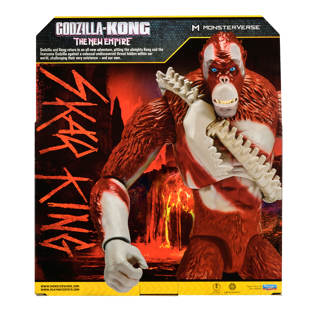 Фігурка Godzilla vs. Kong Скар Кінг гігант — превʼю 10