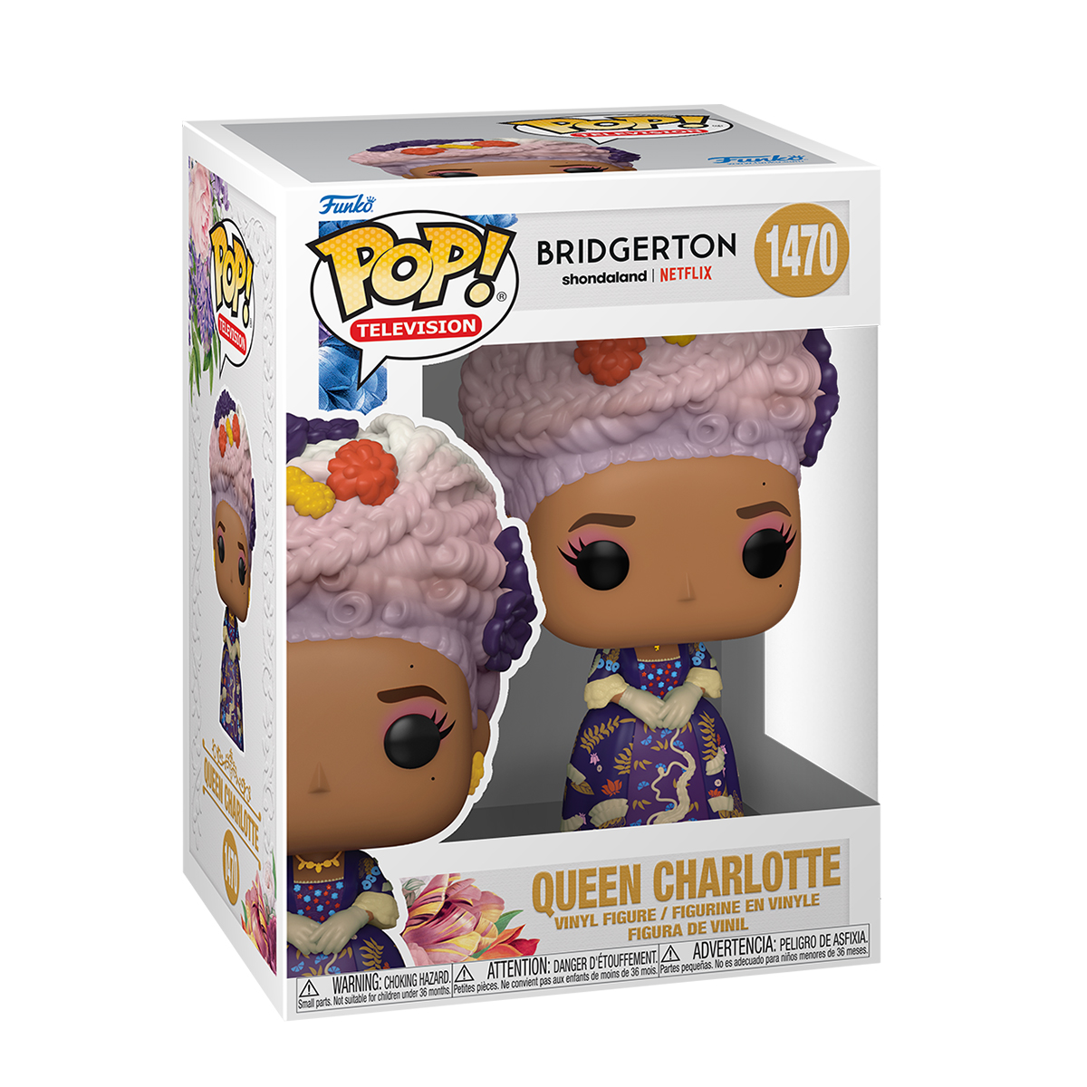 Колекційна фігурка Funko POP Bridgerton - Queen Charlotte Королева Шарлотта — превʼю 4