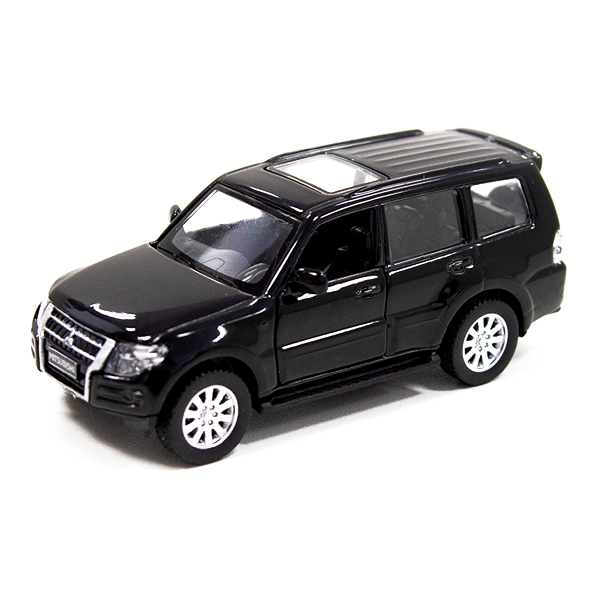 Автомодель Techno Drive Mitsubishi Pajero 4WD Turbo металева Чорна — превʼю 13