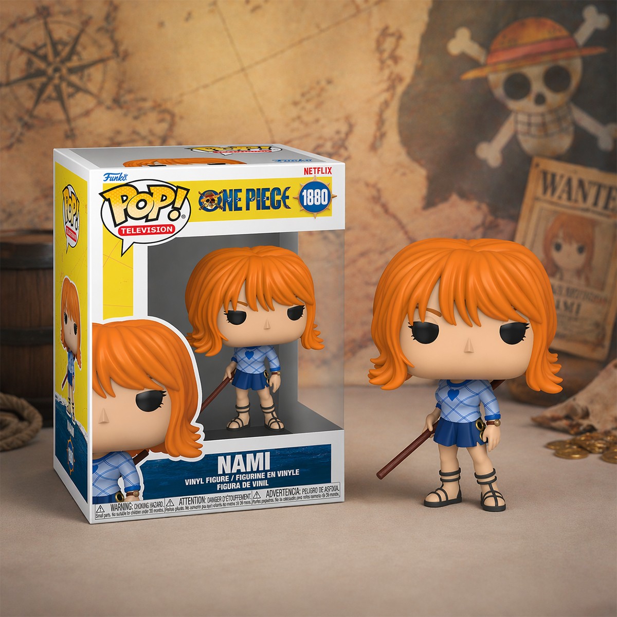 Ігрова фігурка колекційна Funko POP серії Ван Піс - Намі One Piece Nami — превʼю 6