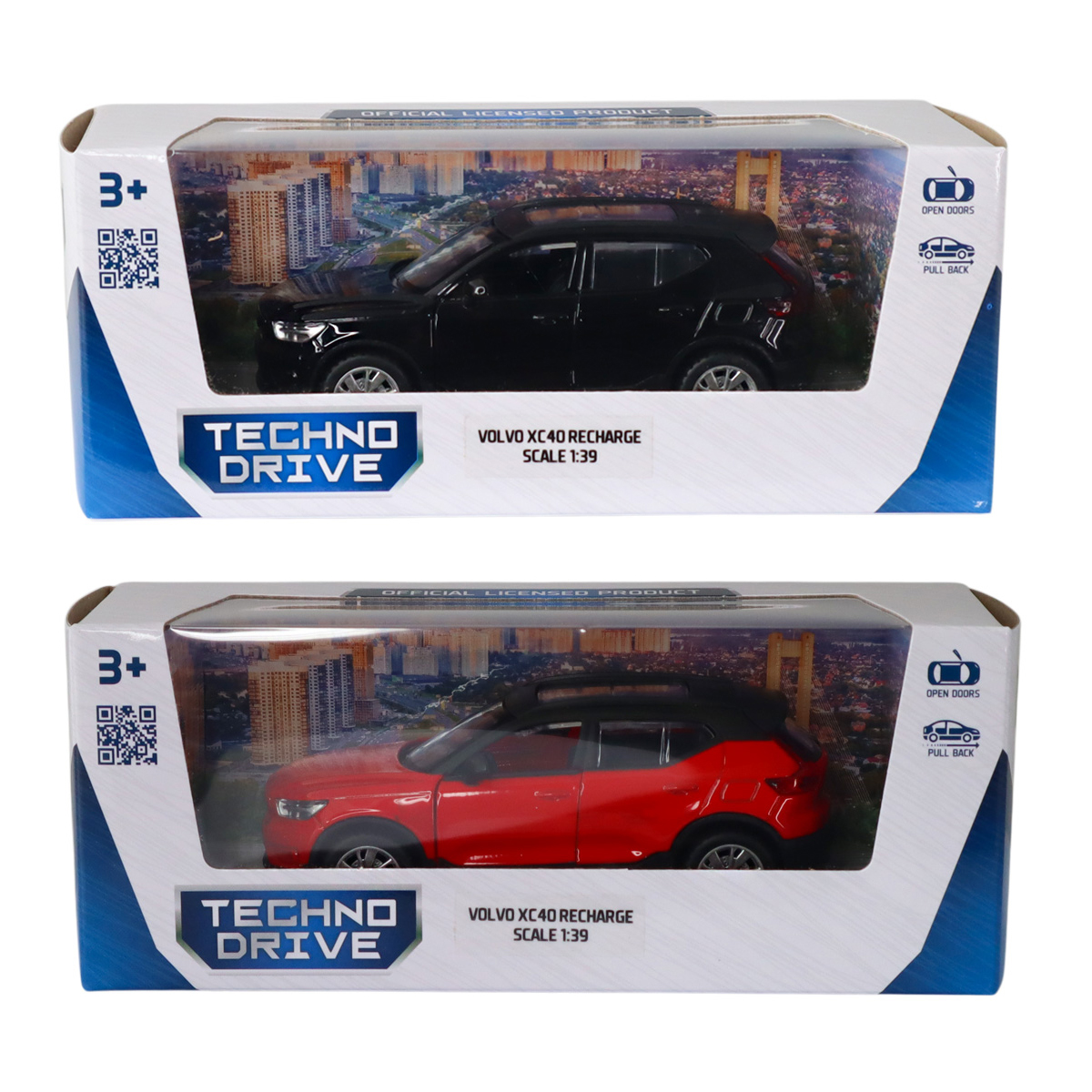 Автомодель Volvo XC40 металева 1:39 — превʼю 22