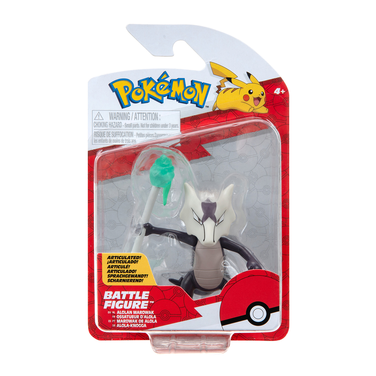 Ігрова фігурка Pokemon W16 Алола Маровак — превʼю 5