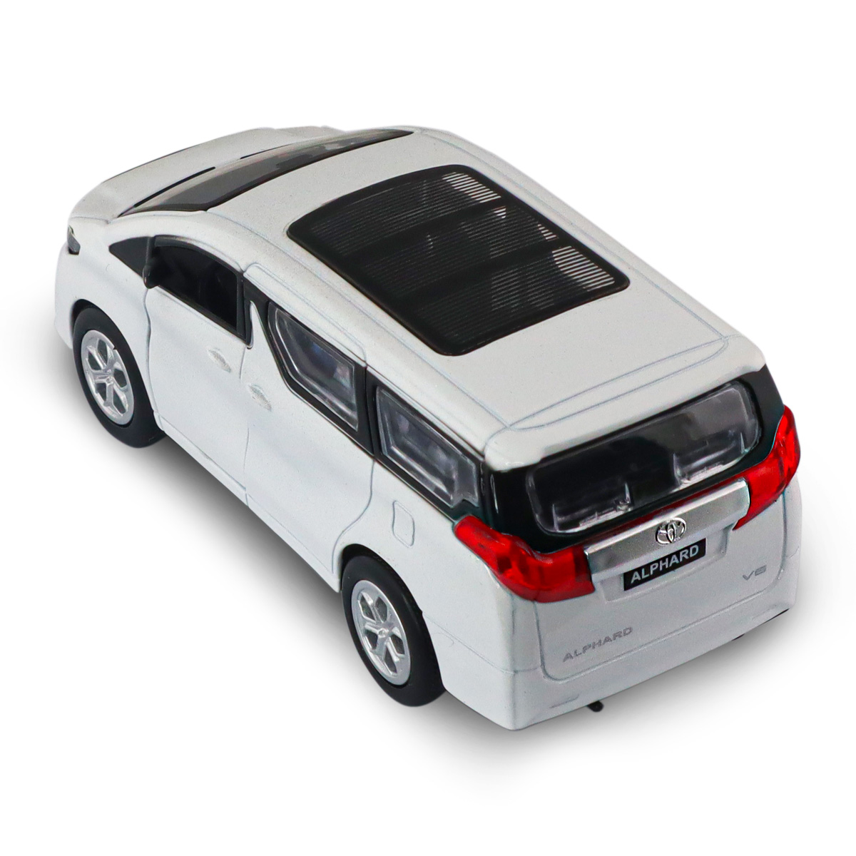 Автомодель Toyota Alphard Techno Drive 1:40 Біла металева — превʼю 24
