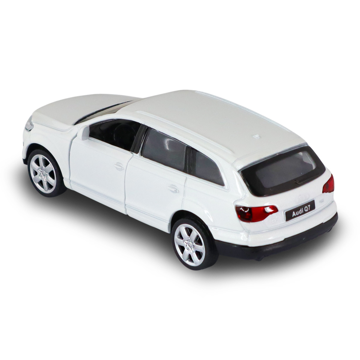 Автомодель Audi Q7 металева 1:43 Techno Drive Біла — превʼю 24