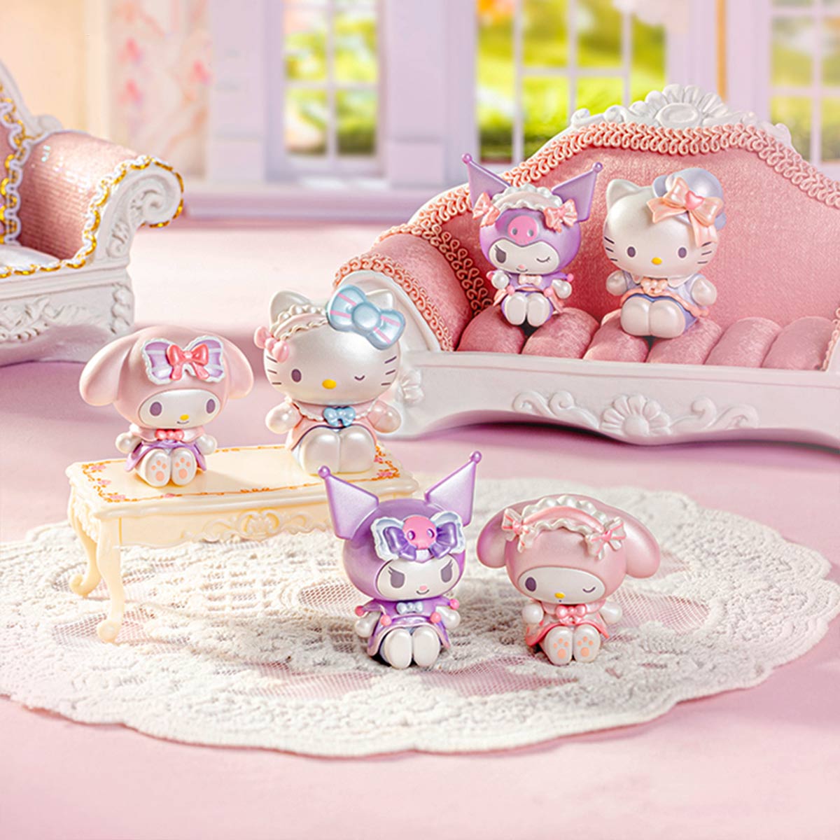 Фігурка-сюрприз Pop Top Sanrio – Елегантні панянки – Hello Kitty My Melody Kuromi — превʼю 12