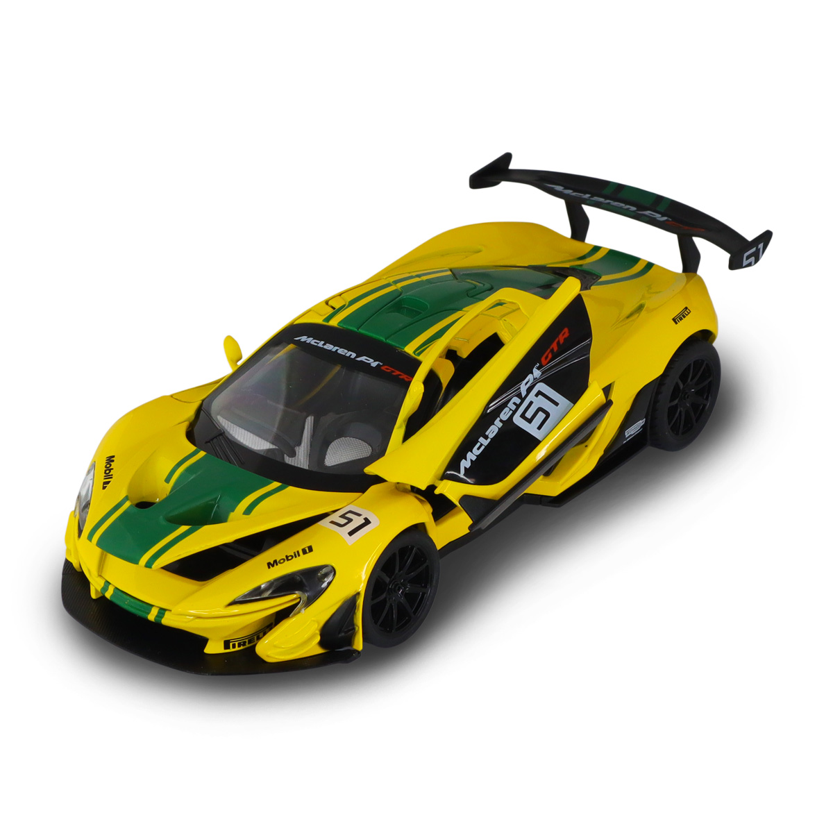 Автомодель McLaren P1 Techno Drive 1:24 Жовта — превʼю 30