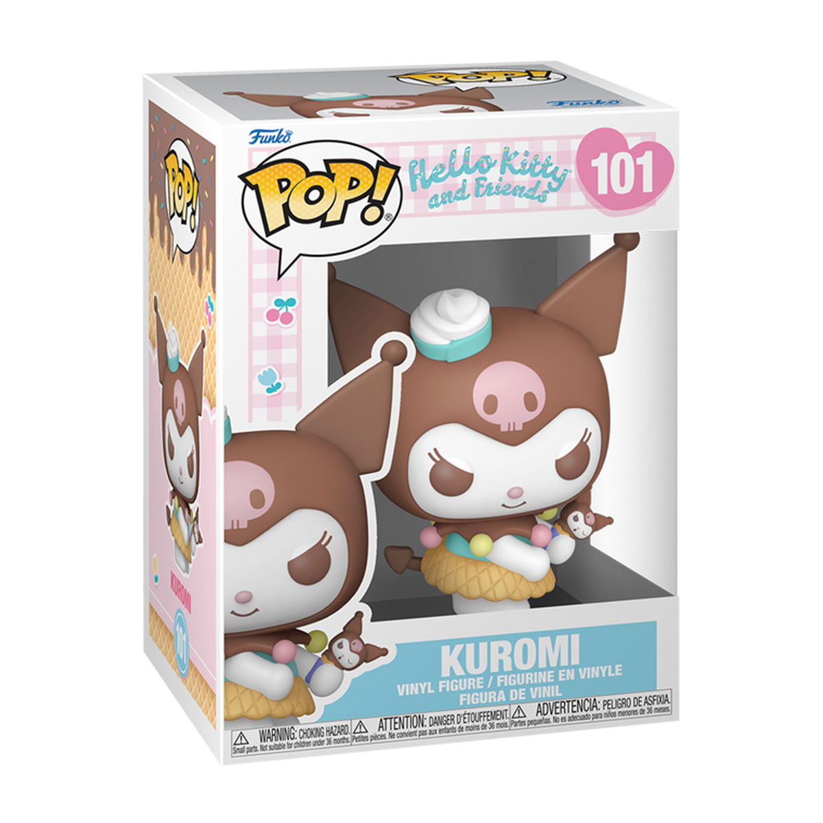 Ігрова колекційна фігурка Hello Kitty - Kuromi Funko POP - Аніме персонаж — превʼю 3
