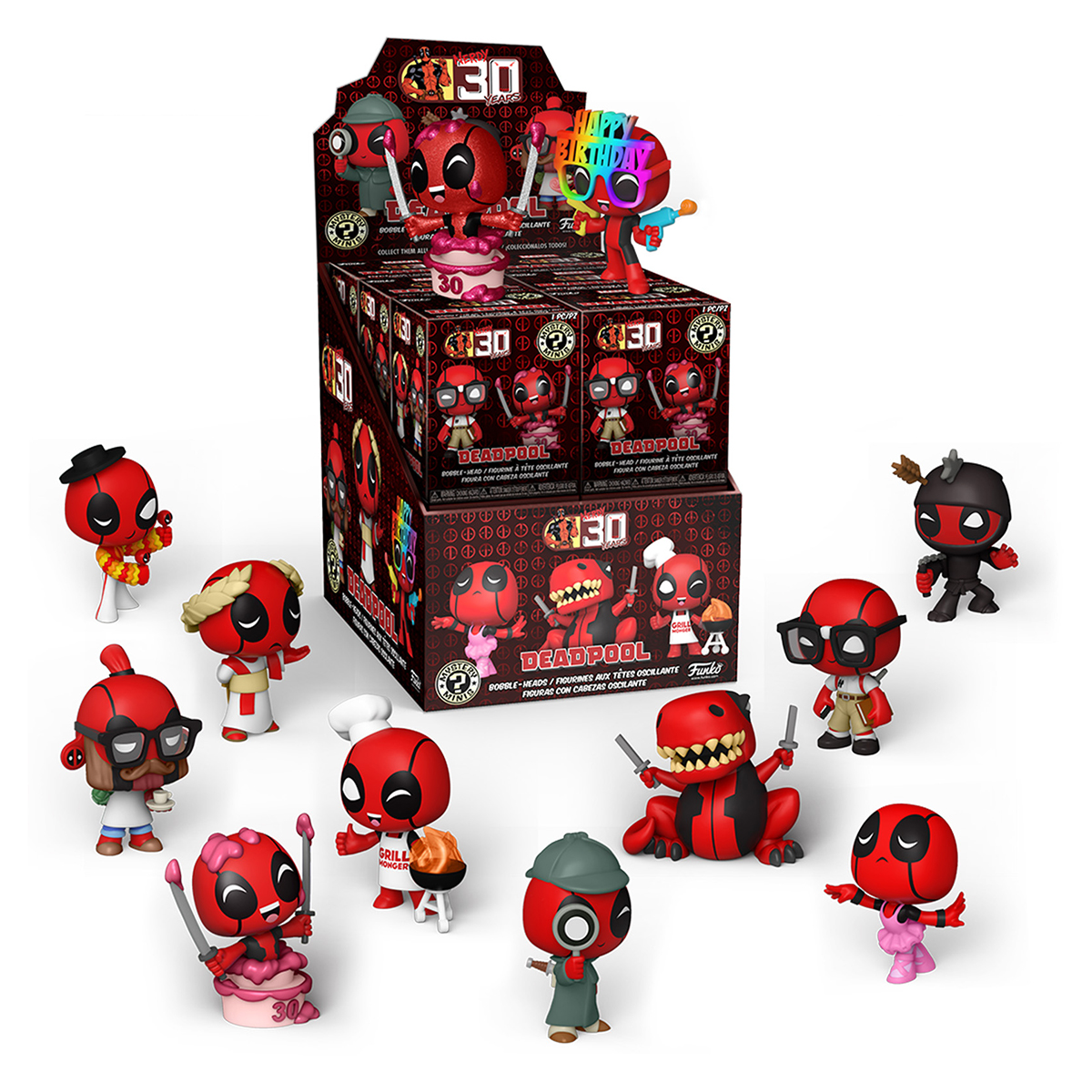 Колекційна ігрова фігурка Mystery Minis - Deadpool Funko стилізований герой — превʼю 6