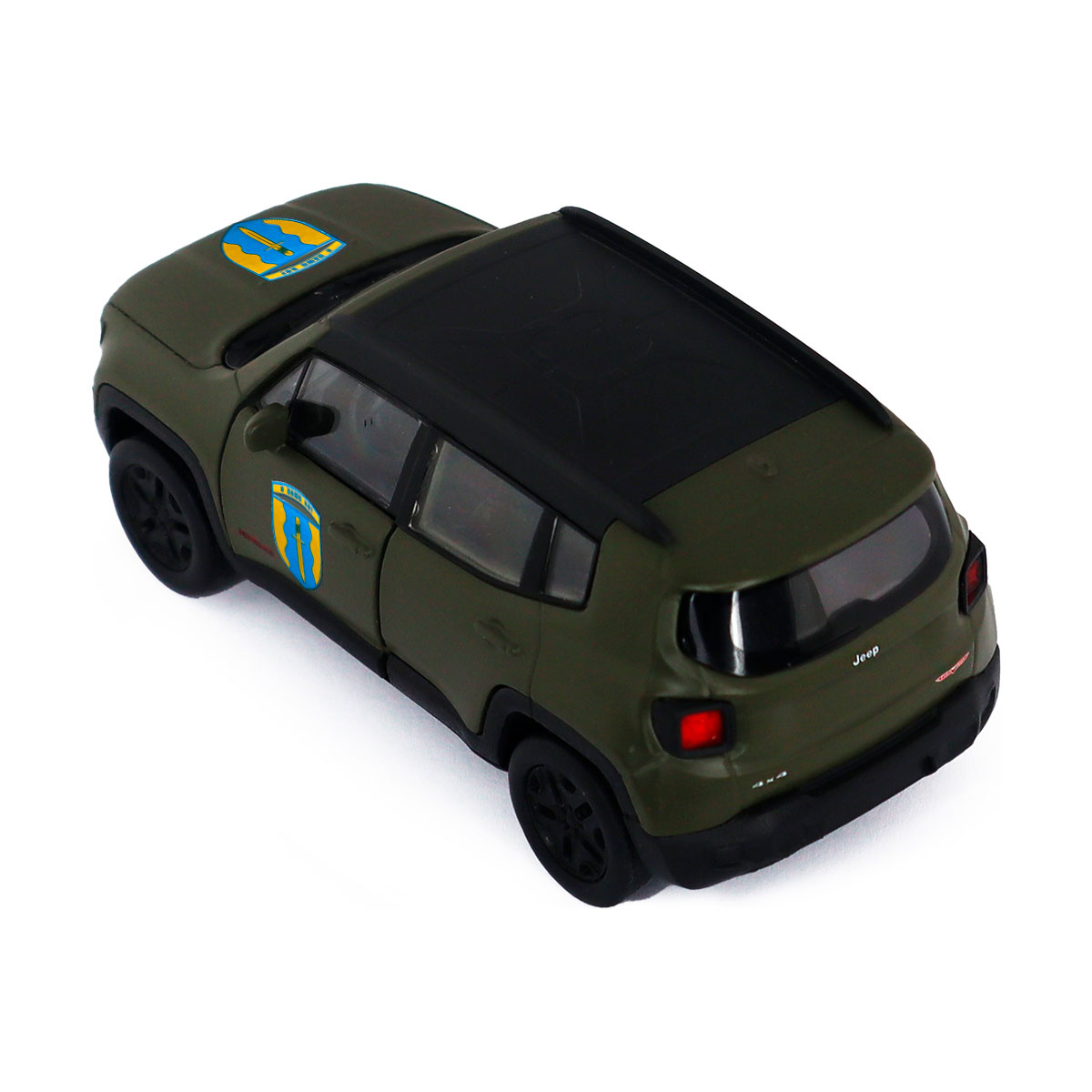 Колекційна автомодель Jeep Renegade Trailhawk Айдар TechnoDrive 1:40 металева — превʼю 26