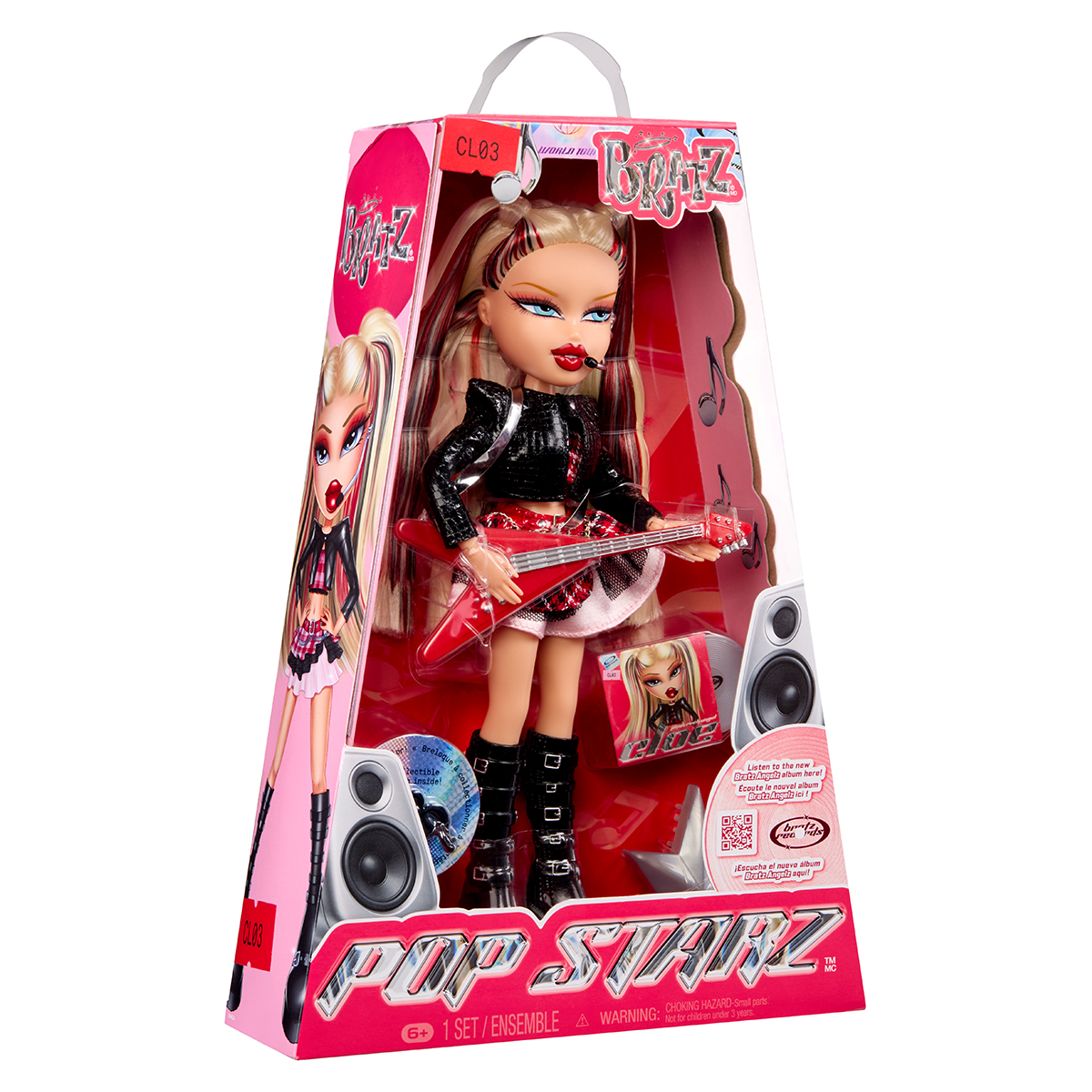 Лялька Bratz Pop Starz Хлоя з гітарою та аксесуарами 15 точок артикуляції — превʼю 18