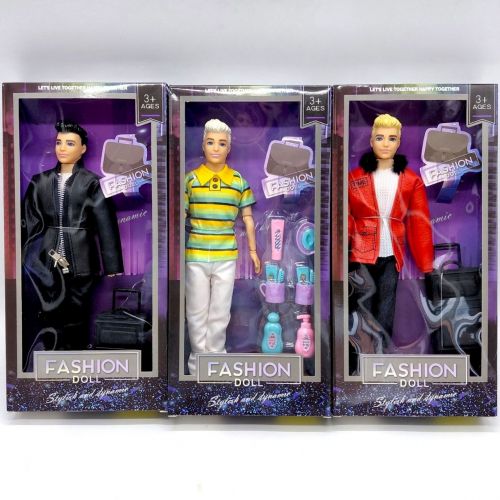 Лялька Fashion Doll хлопець з аксесуарами 29 см різнобарвна — превʼю 3