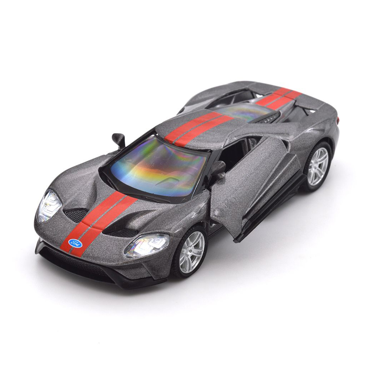 Автомодель Ford GT 2019 Techno Drive 1:32 металева Сіра — превʼю 20