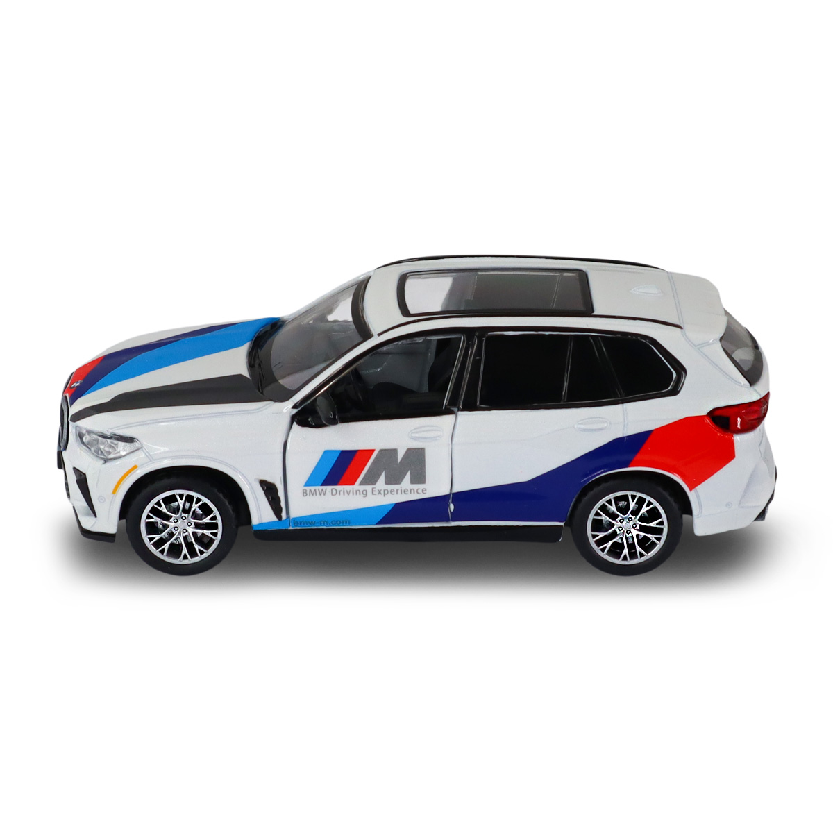 Автомодель BMW X5 M Techno Drive металева 1:43 Біла — превʼю 23