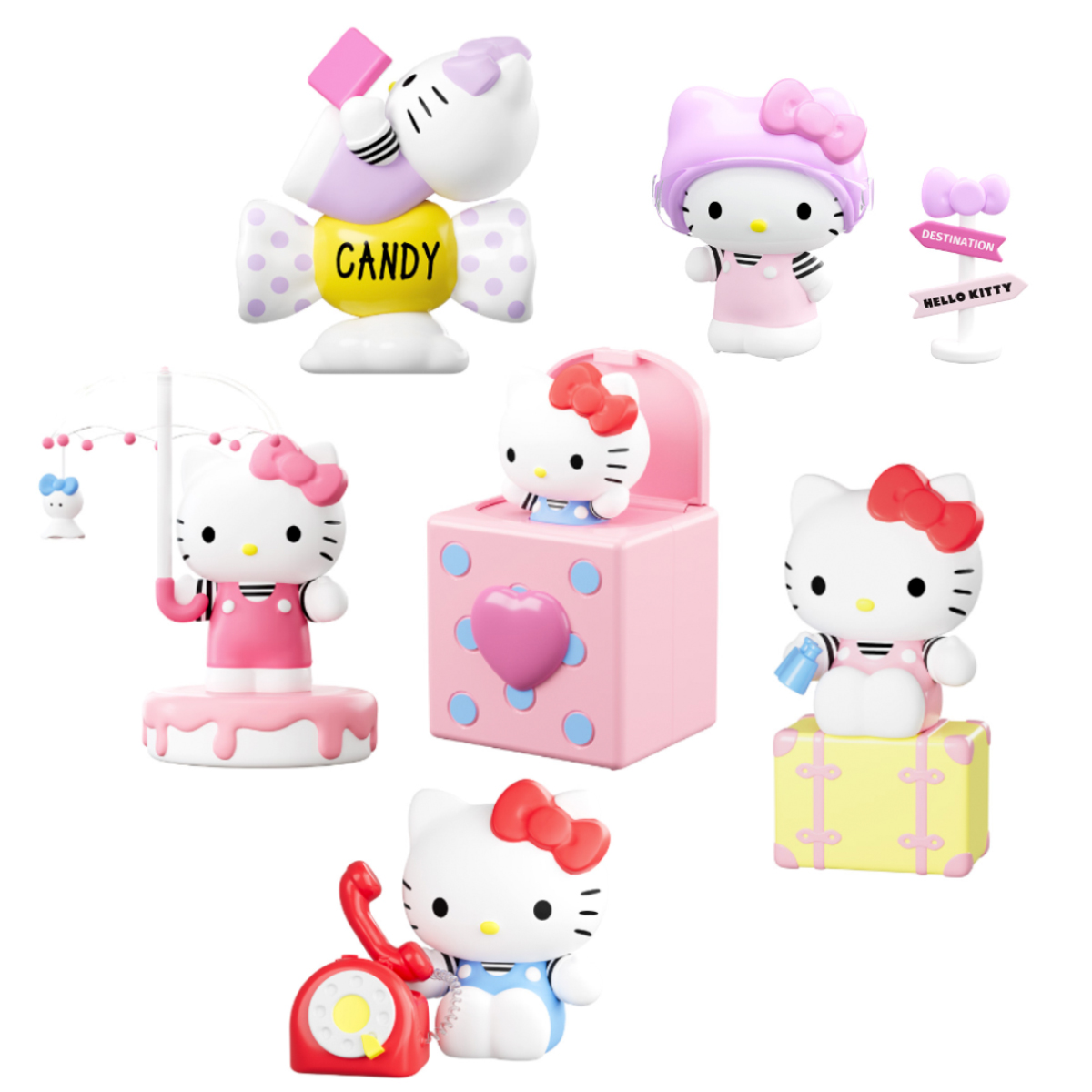 Механічна фігурка Pop Top Hello Kitty – Hello Kitty – 10 см — превʼю 11