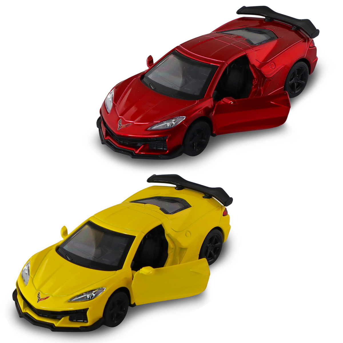 Автомодель Chevrolet Corvette C8 Z06 2024 Techno Drive 1:40 металева — превʼю 32