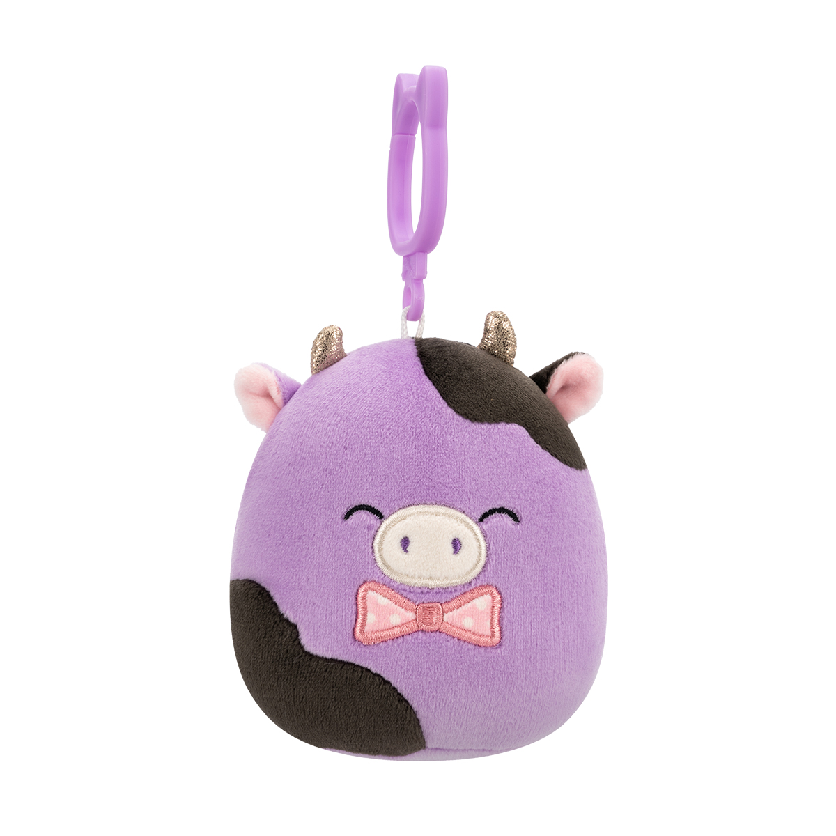 М'яка іграшка на кліпсі Squishmallows – Корівка Олексі (Cow Alexie) — превʼю 8